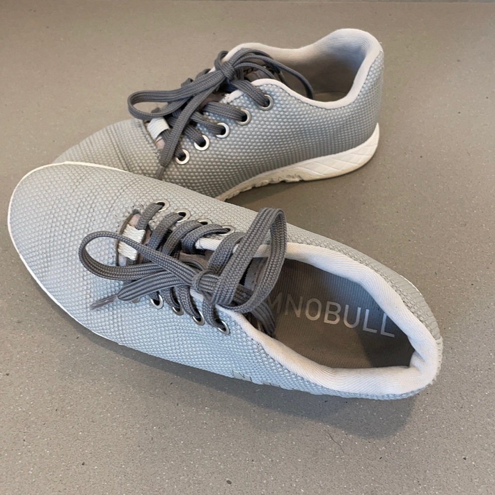 Grey Nobull Trainers